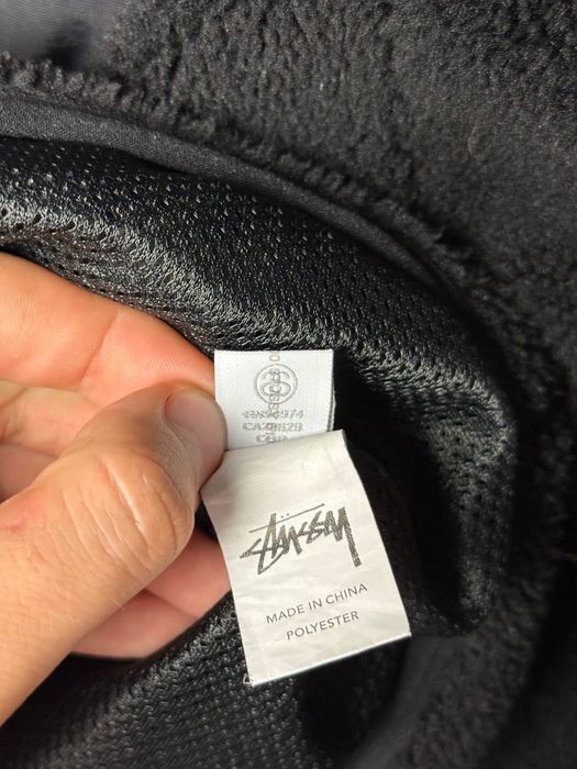 Оригінальна вінтажна teddy sherpa stussy, розмір l