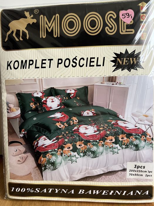 Pościel świąteczna 200x220