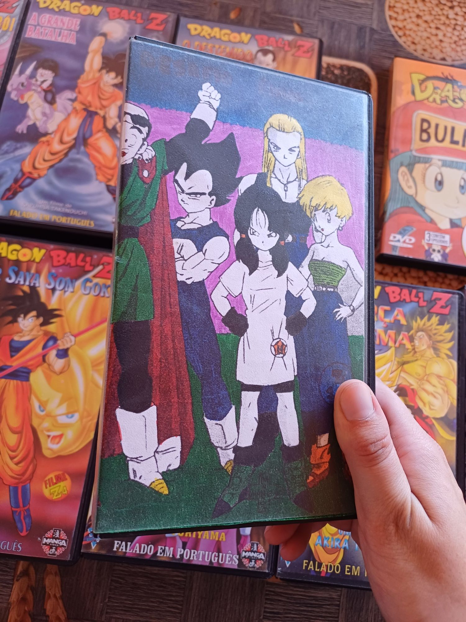 11 VHS antigos  Dragon Ball