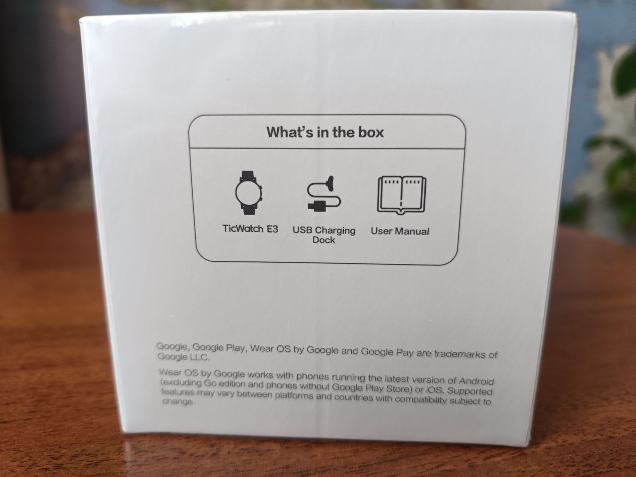 Movboi Ticwatch E3 Нові Black NFC Global