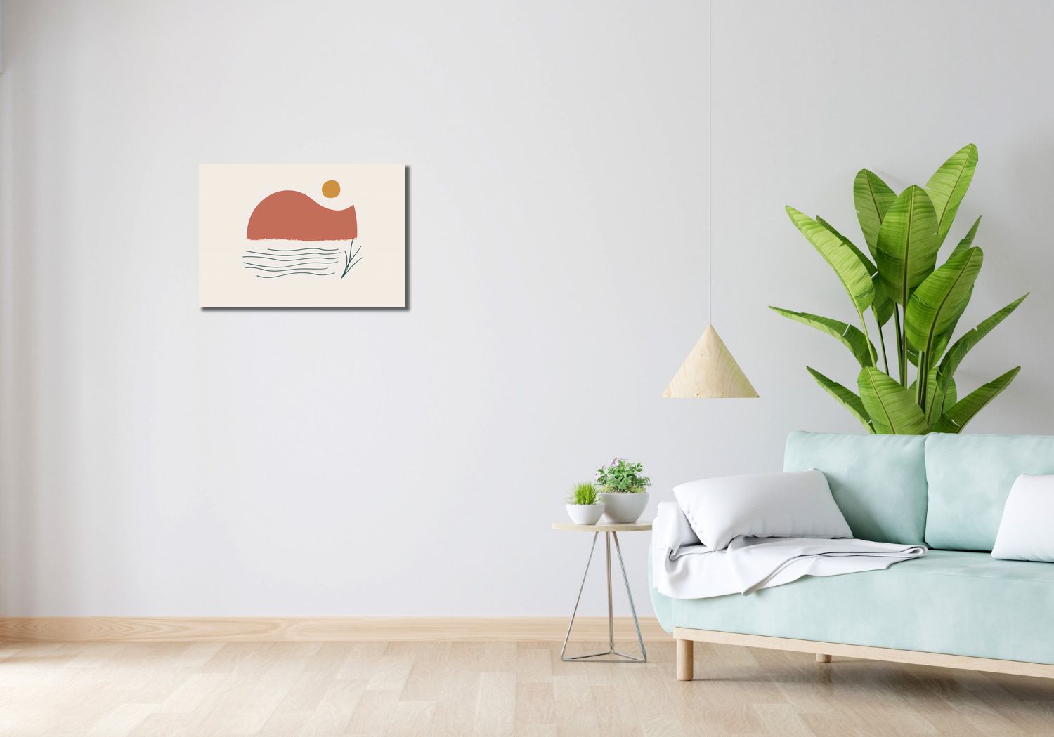 Obraz 60x40cm Serenada Zachodzącego Słońca