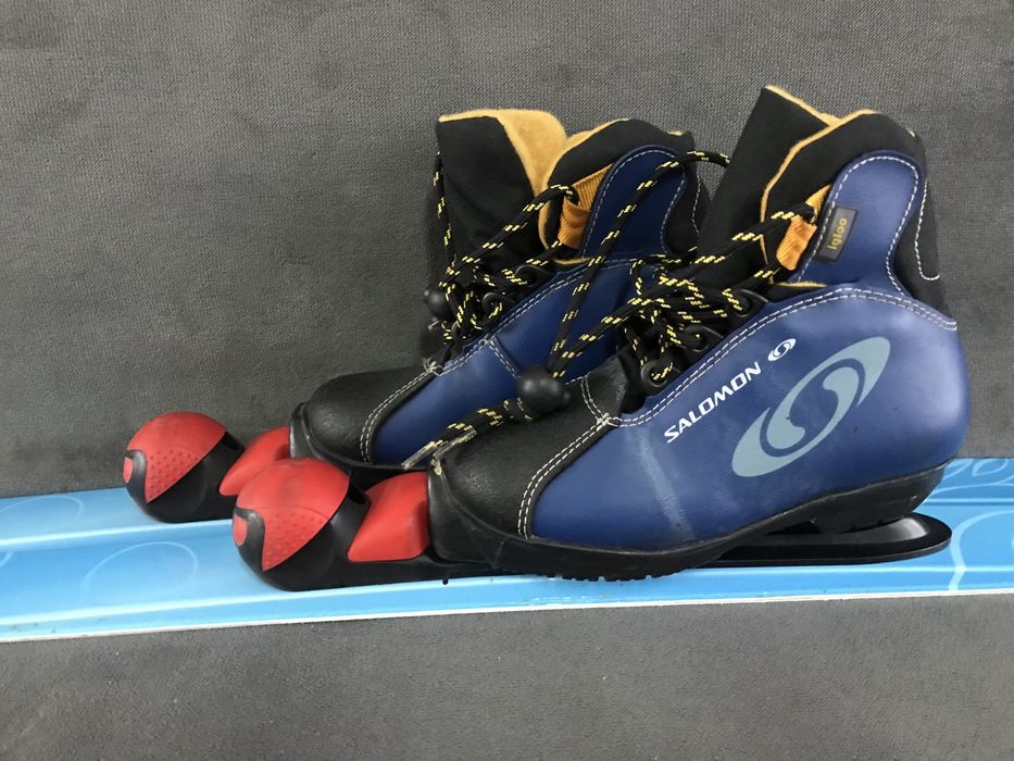 Narty biegowe dziecięce z butami