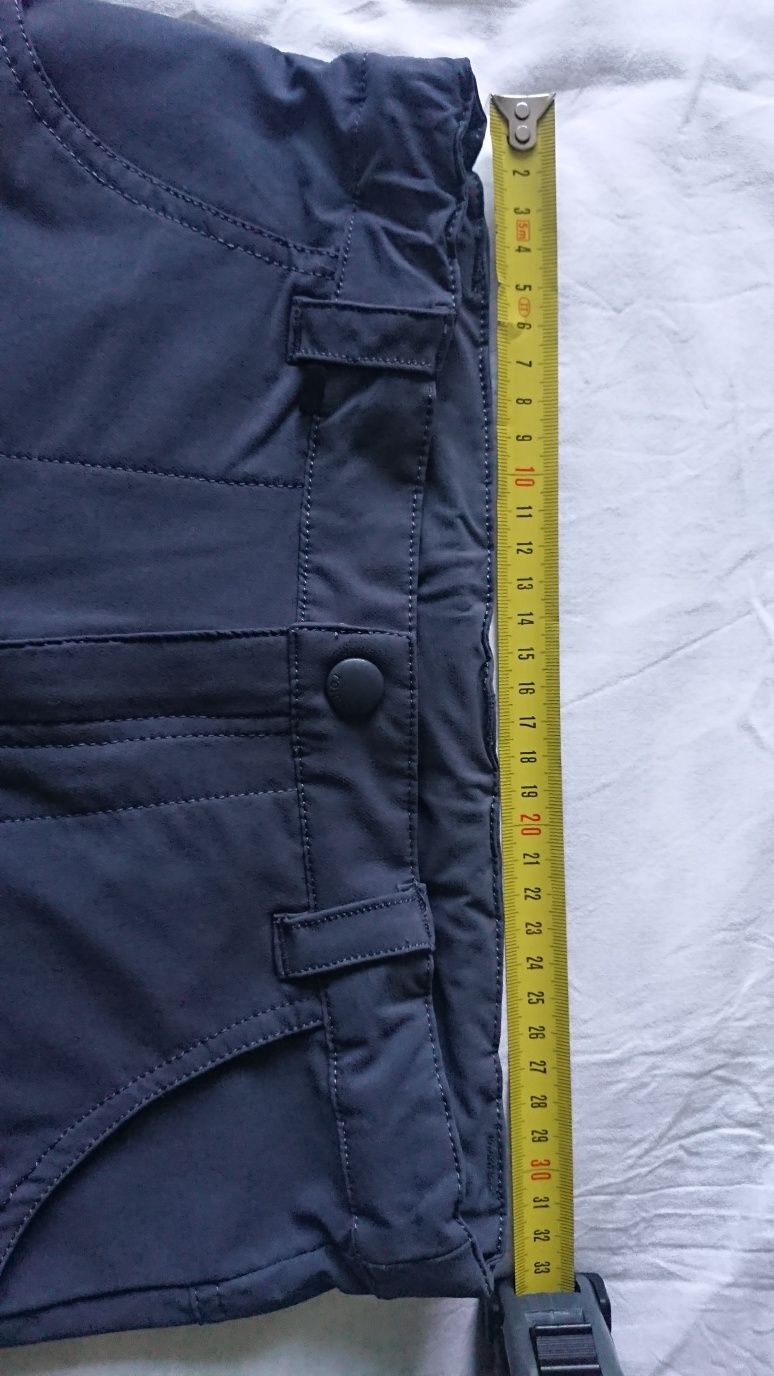 Reima cienkie spodnie zip off, z odpinanymi nogawkami