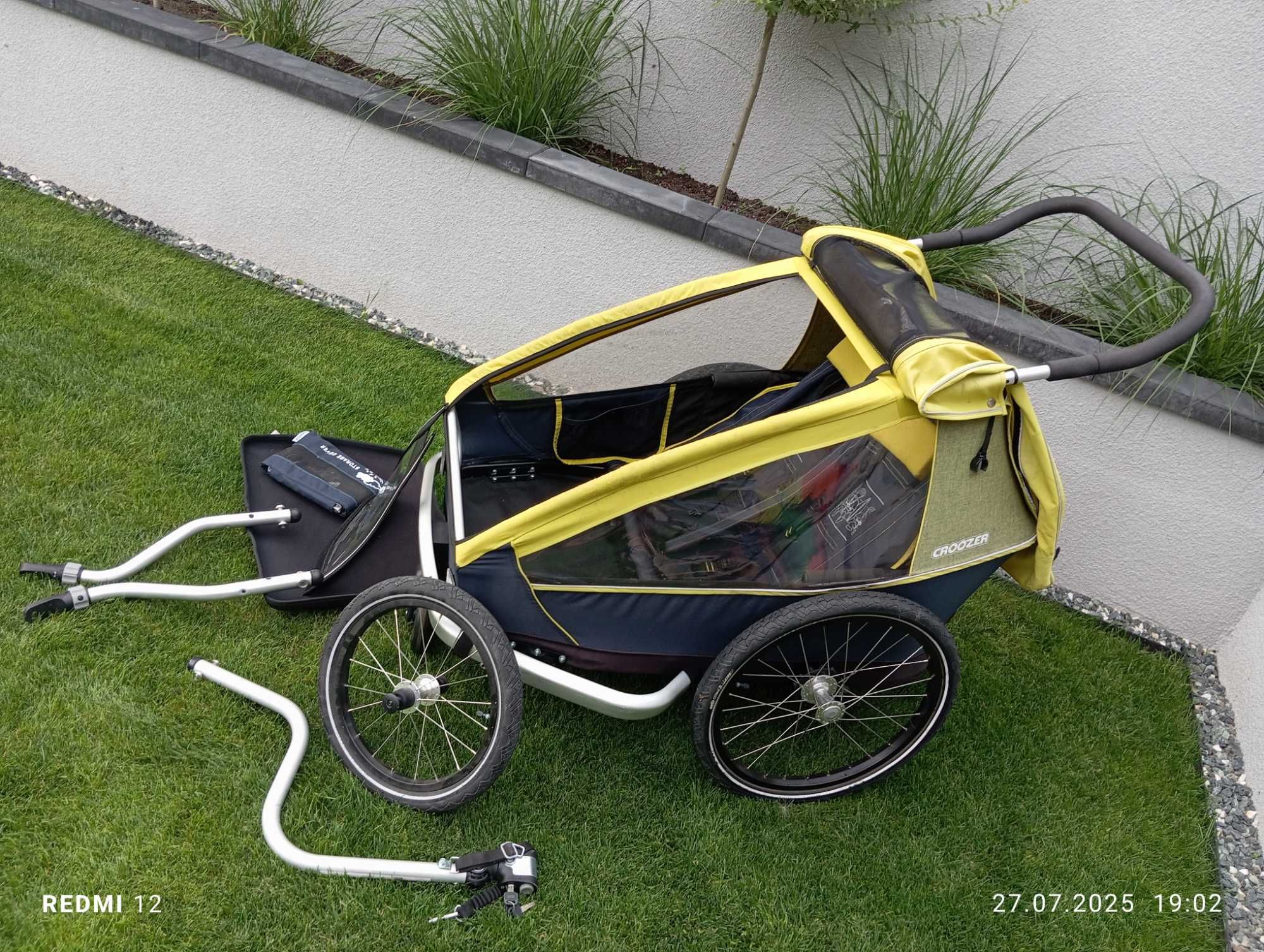 Przyczepka rowerowa 3w1 Croozer kid for 2
