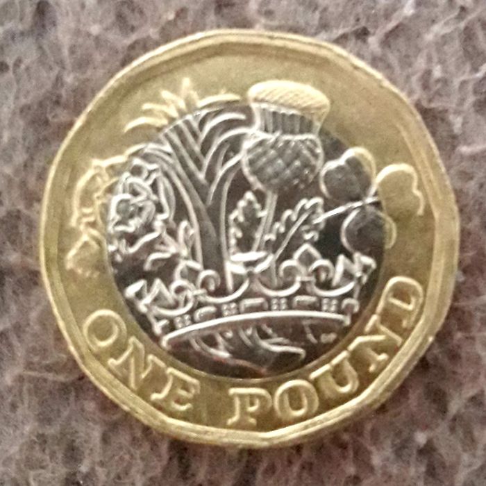 Moeda coleção one pound 2017 ,aproveita