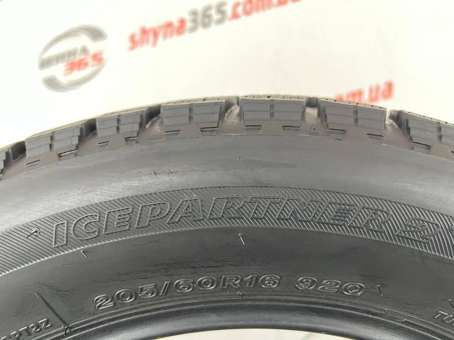 205/60 r16 bridgestone icepartner 2 7mm шини бу зима