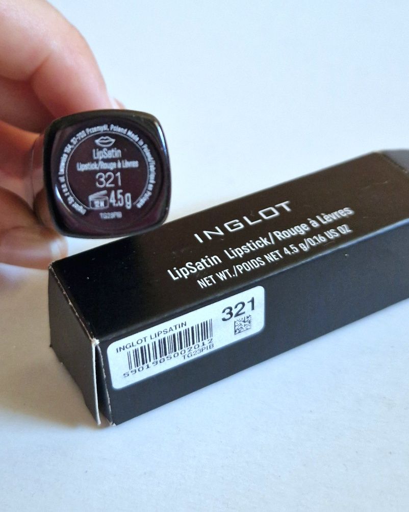 INGLOT satynowa pomadka nr 321
