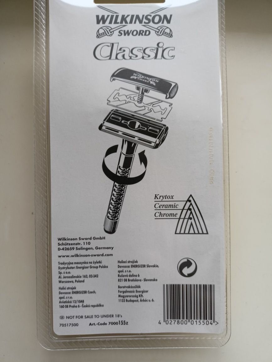 Станок бритва Wilkinson sword classic