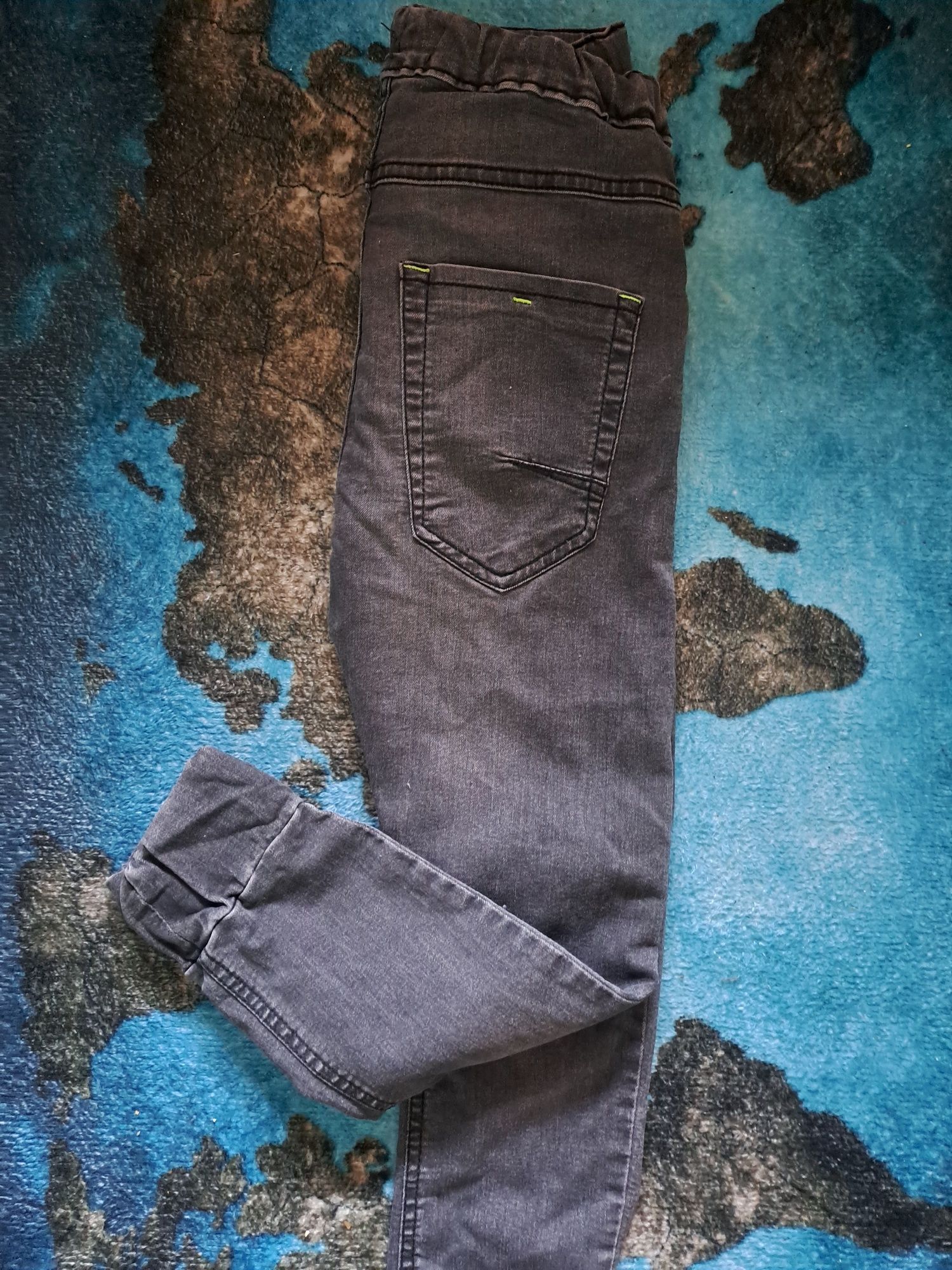 Spodnie Reserved 140 jeans eleganckie