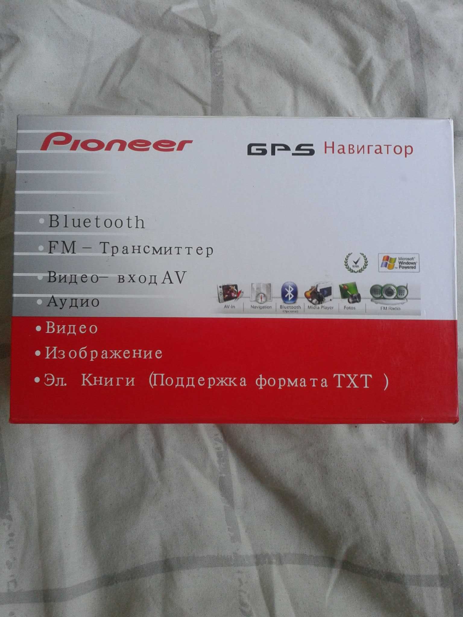 Pioneer GPS навигатор модель 6105