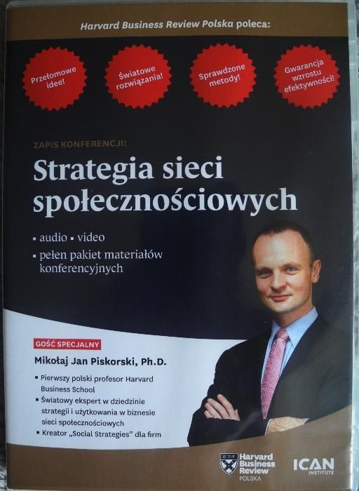 HBR - DVD "Strategia sieci społecznościowych" Mikołaj Jan Piskorski
