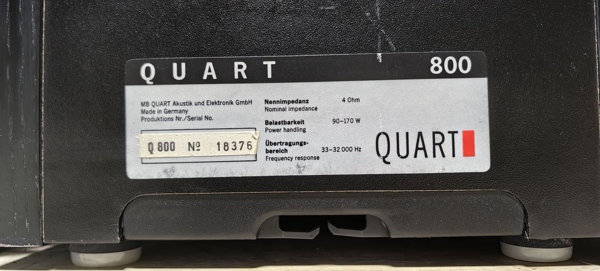 2-х полосна акустика MB Quart 800/4Ω