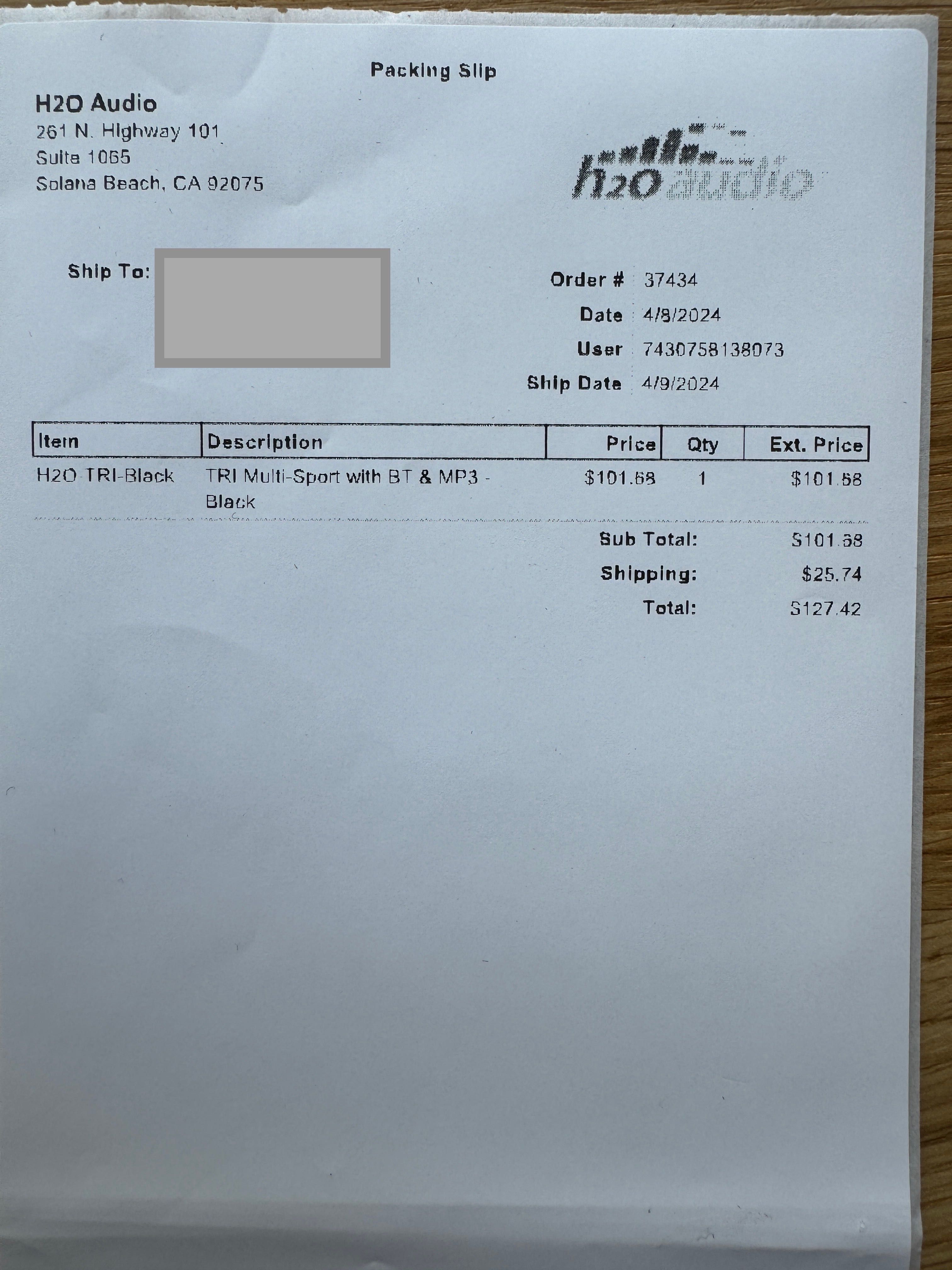H2O Audio TRI Multi-Sport słuchawki kostne