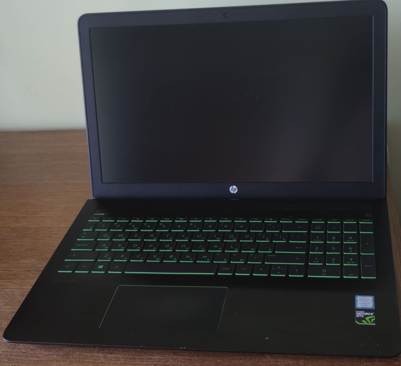 HP Pavilion Power 15 16GB 1TB Відключена диск. відео карта є інтегров.