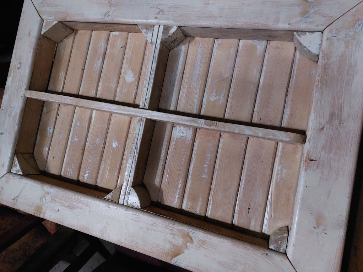 Drewniane półki 120i250gablota ,witrynaORGINALNA hande made