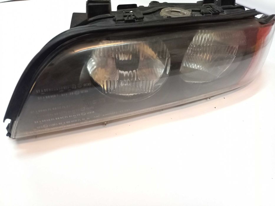 BMW E39 Przed lift Lampa lewy przód Lewa zwykła na H7
