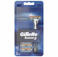 NOWA maszynka do golenia Gillette Sensor 3 wkłady