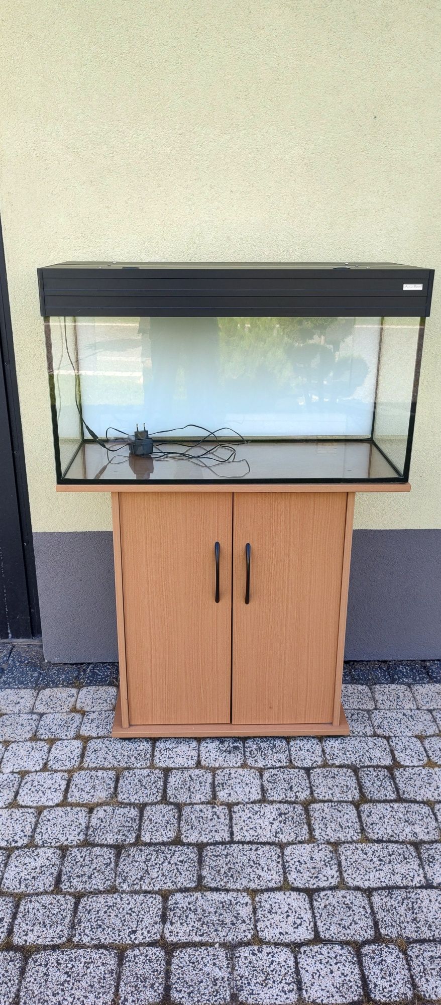 Akwarium 112 L oświetlenie LED z szafką