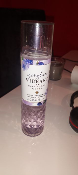 Mgielka Bath and Body Works gingham Vibrant 236ml 90% w butelce