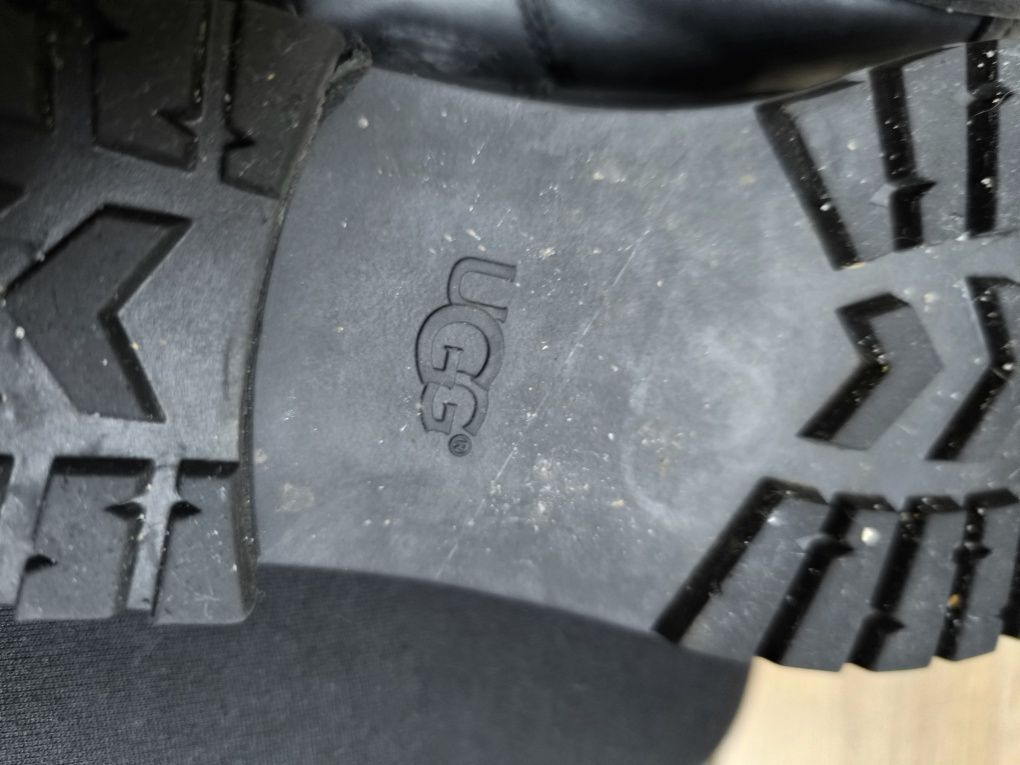 UGG trapery zimowe ocieplane skóra wełna