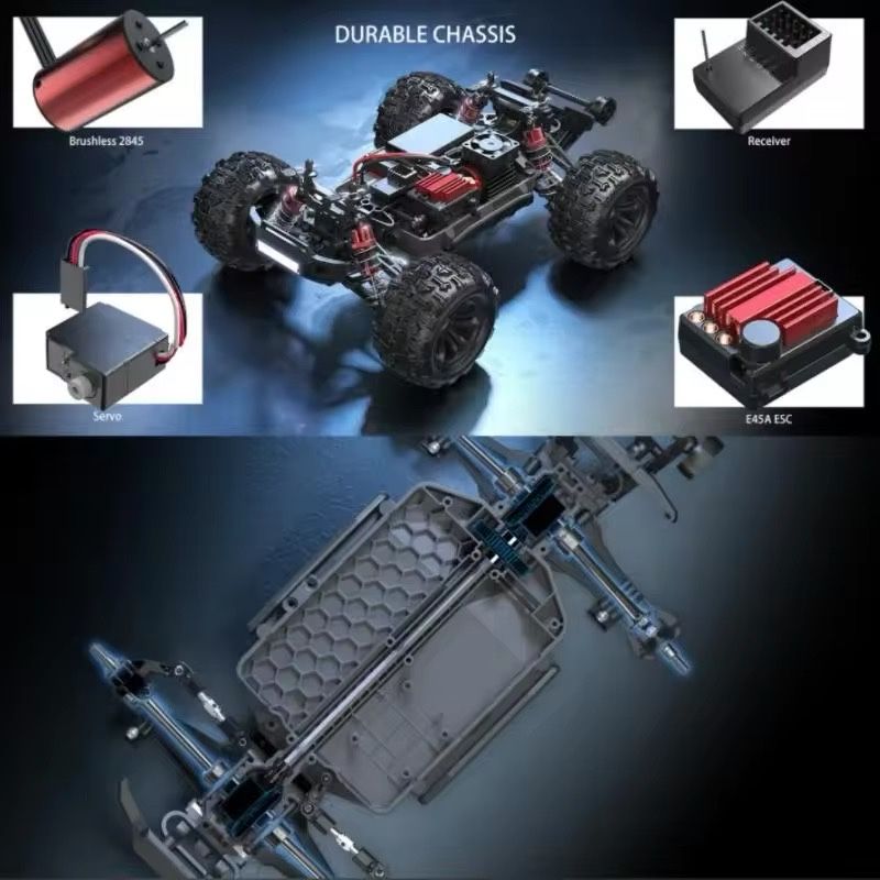 Радіокерована машинка RC MJX Hyper Go 16210 з 3s акумулятором.