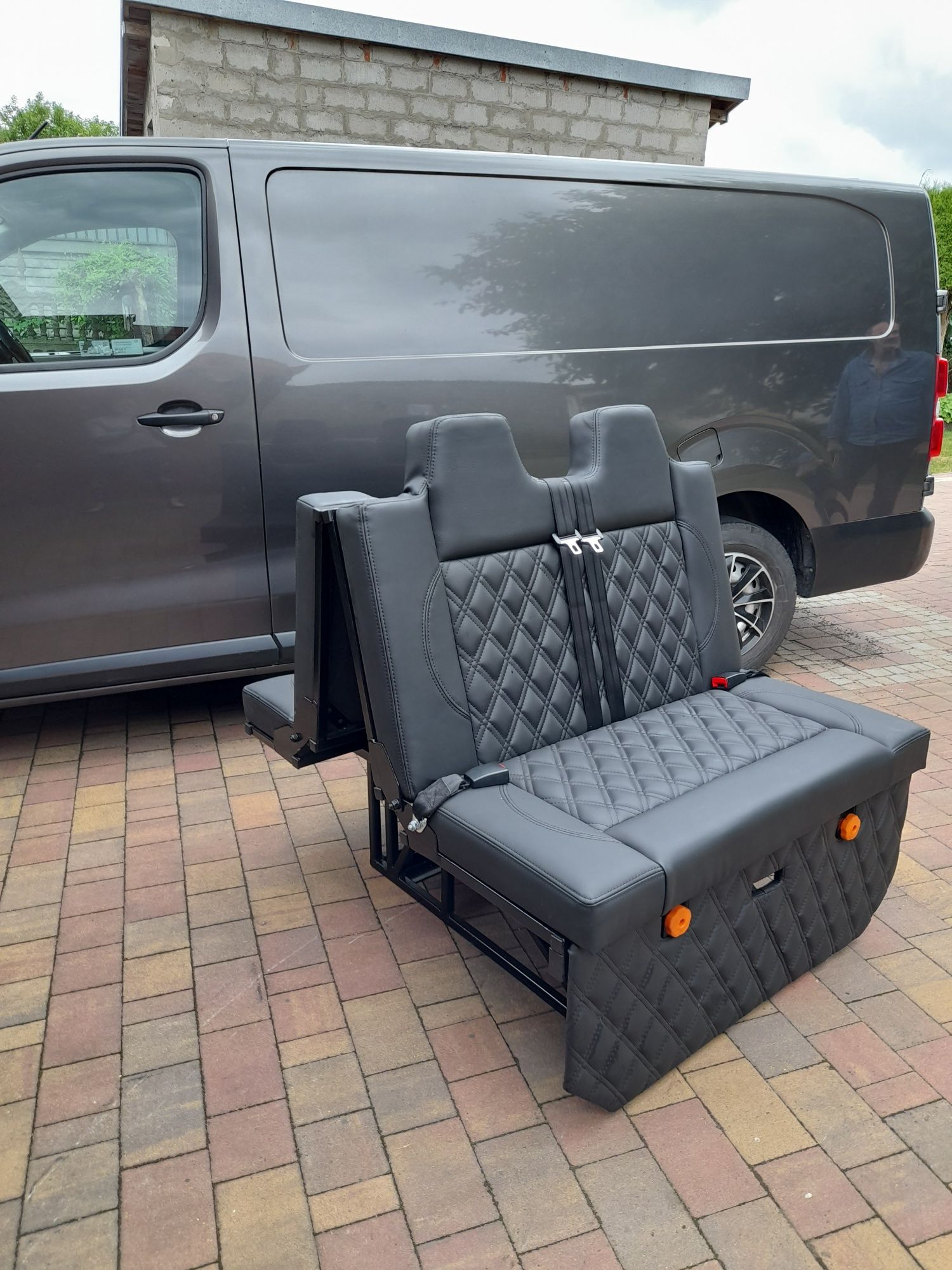 Vw t4 t5 t6 vivaro vito Łóżko rozkladane do kamperwana HOMOLOGACJIA