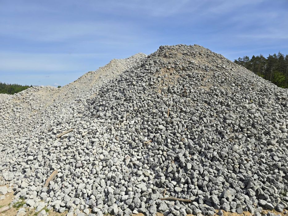Kruszywo betonowe, 0-63 mm, tłuczeń, gruz betonowy