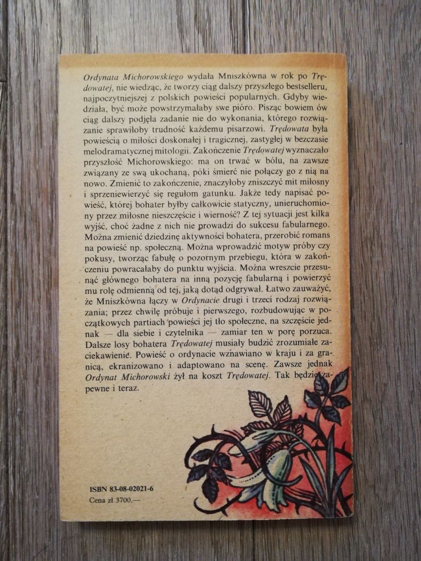 Ordynat Michorowski - Helena Mniszek, romans