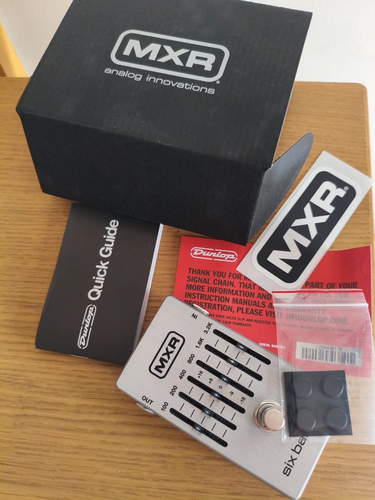 SIX band eq - MXR Silver