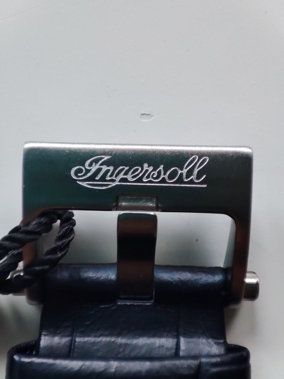 Skórzany pasek do zegarka granatowy 24mm nowy Ingersoll