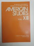 American Studies vol. XIII (1994)