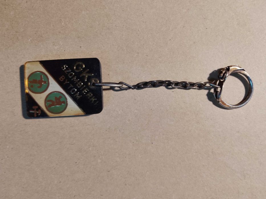 Brelok GKS Szombierki Bytom pamiątka sportowa piłka nożna prl