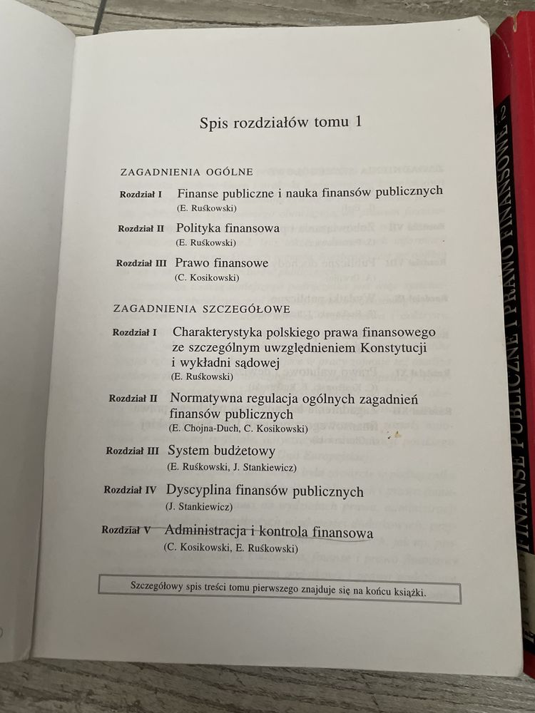 Finanse publiczne i prawo finansowe Eugeniusza Ruśkowskiego tom I i II