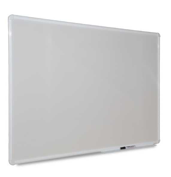 Quadro branco em cerâmica 100X150 com moldura lacada a branco