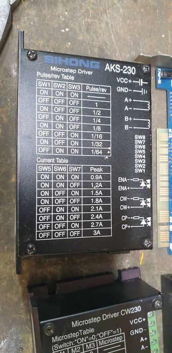 Контролер NC-Studio на 3 оси, драйвера, шд, мать