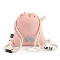 NOWY LA Millou backpack Double Pack Powder Pink Moonlight Swan Velvet