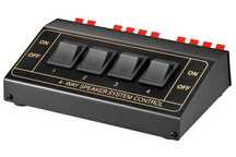 Audio Splitter  1 zestaw kolumn - 4 źródła dźwięku
