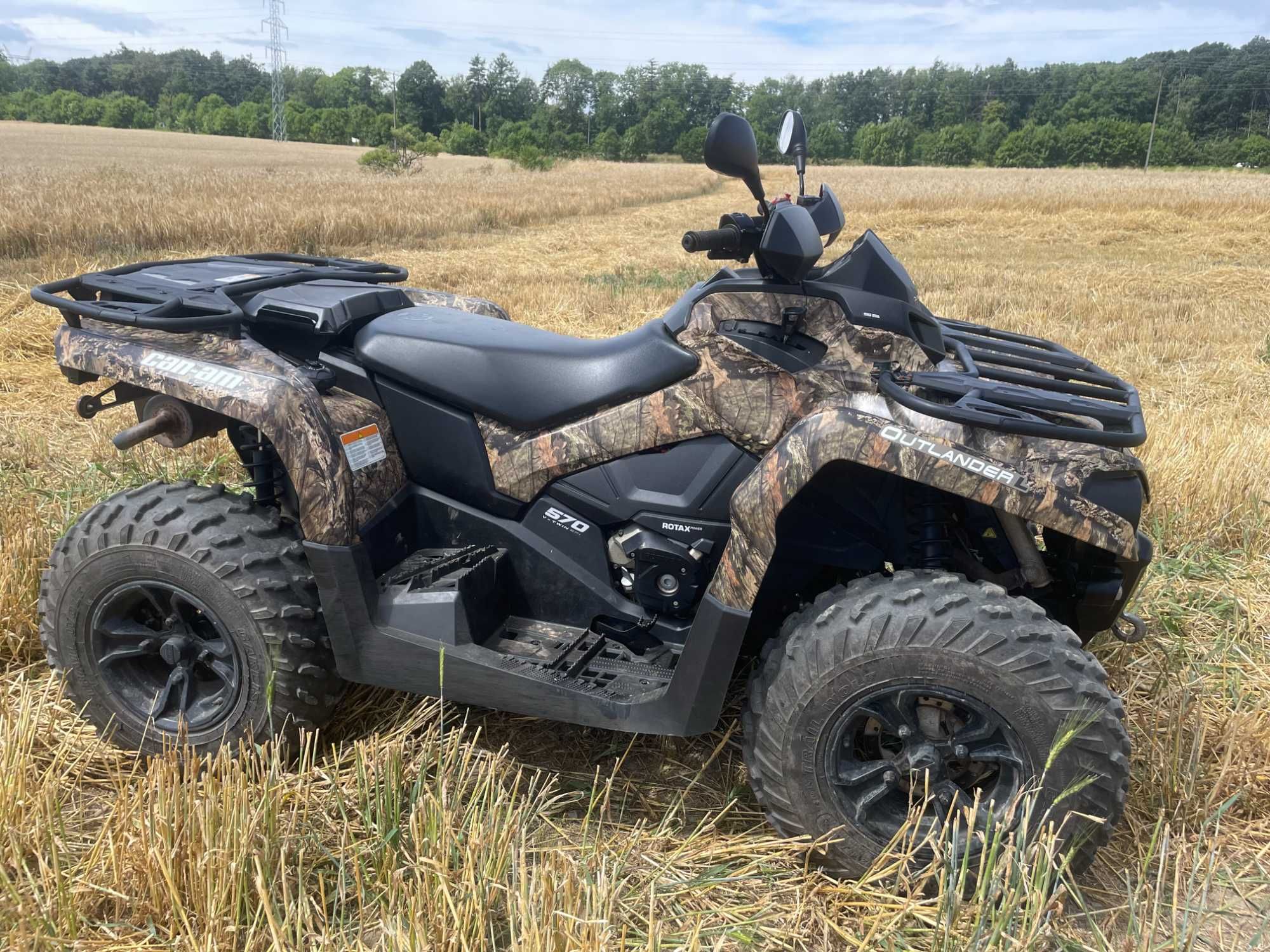 quad can am 570 outlander  m maxbase 900 km jak nowy