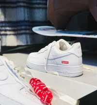 Nike Air Force 1 Low Supreme White  43