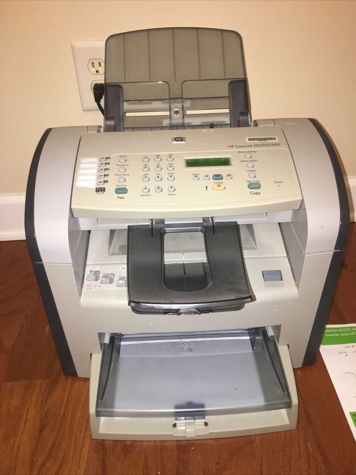 HP LaserJet M1319f MFP drukarka laserowa  skan fax telefon elektronika