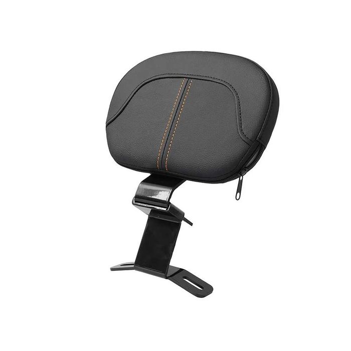 Encosto Condutor Harley Touring de 2009 a 2022 - Couro PU Preto