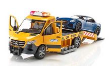Евакуатор Mercedes Sprinter з родстером, світло та звук Bruder 02675
