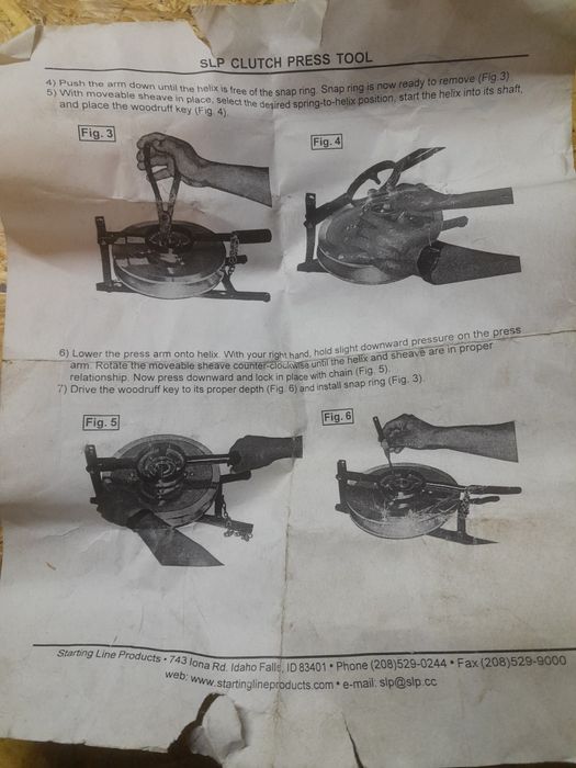 Prensa Variador Polaris