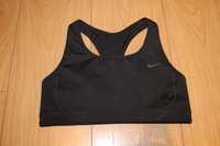 JAK NOWY Stanik sportowy,NIKE DRI-FIT,roz.S, czarny