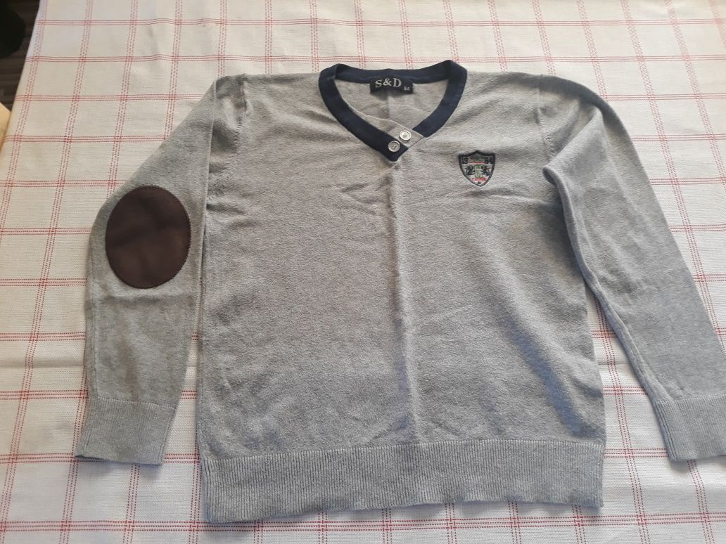 Sweterek sweter dla chłopca S&D roz 110-116