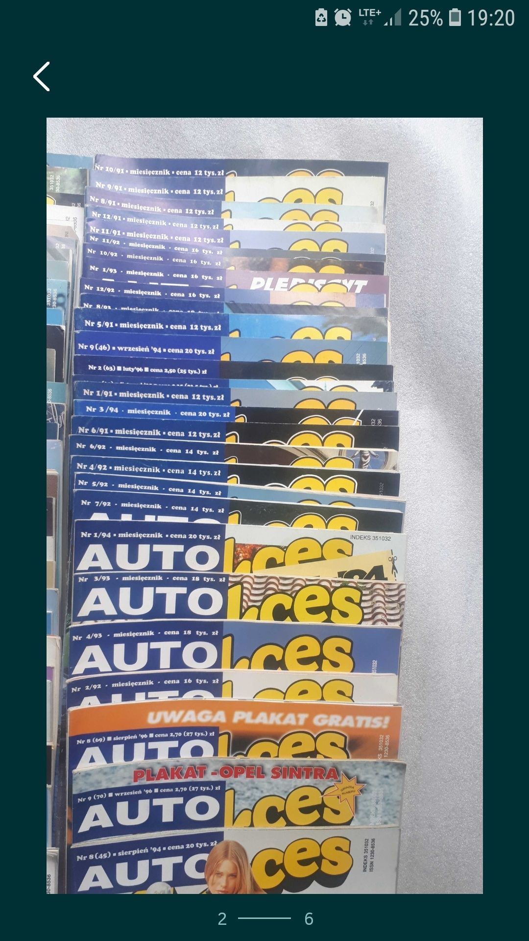 Czasopisma Auto Sukces lata 90