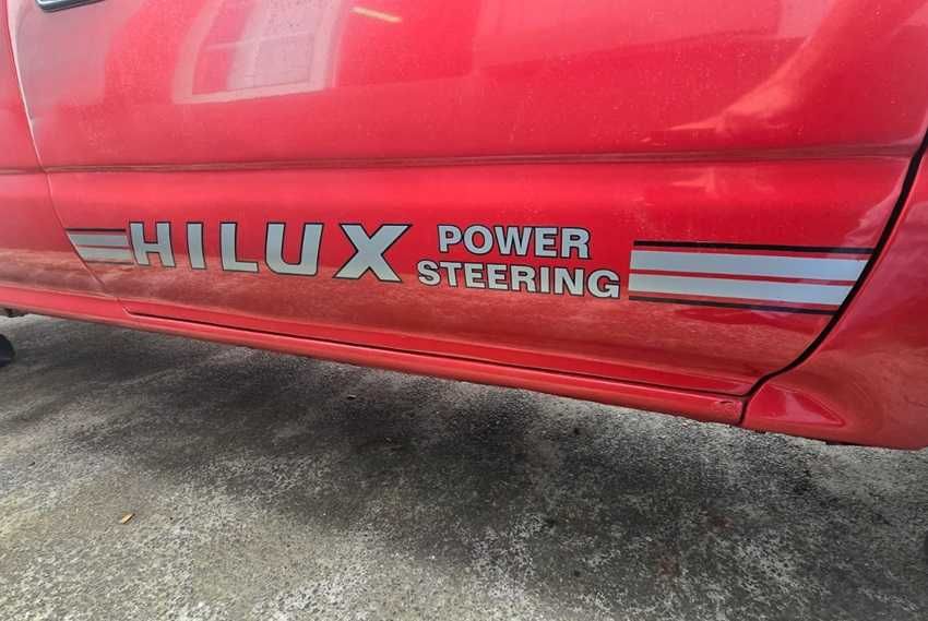 Autocolantes/Stickers para Toyota Hilux Power Steering 4WD Xcab