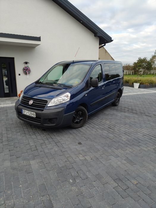 Fiat scudo niski przebieg 210 tyś 8 osób osobowy 2,0 hdi