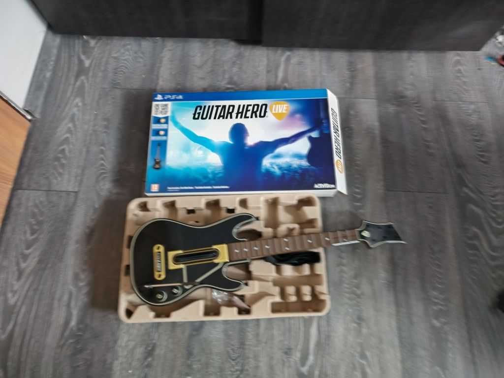 gitara + gra Guitar Hero Live PS4 komplet