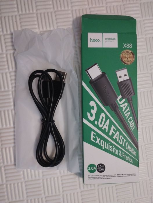 Кабель USB Hoco X88 Gratified Type C